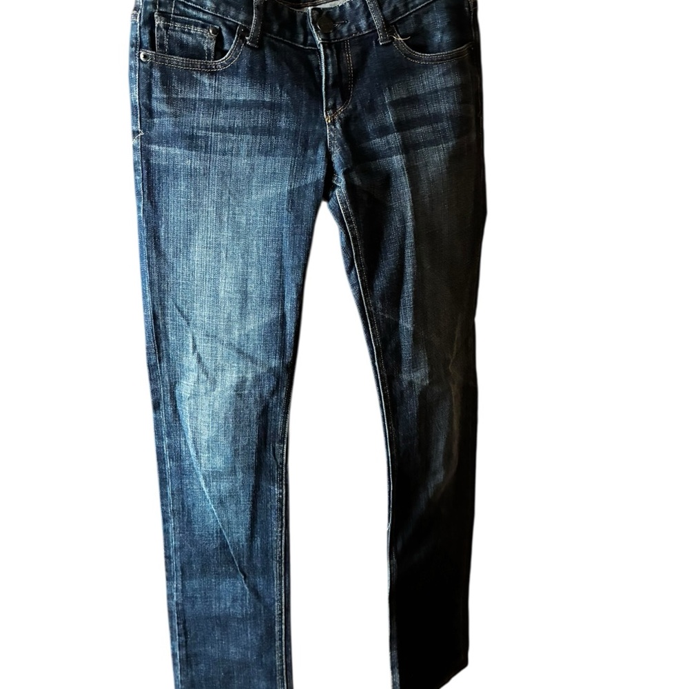 Express Dark Blue Skinny Jeans